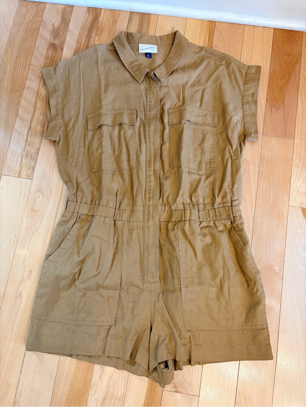 Universal Thread Brown Utility Romper